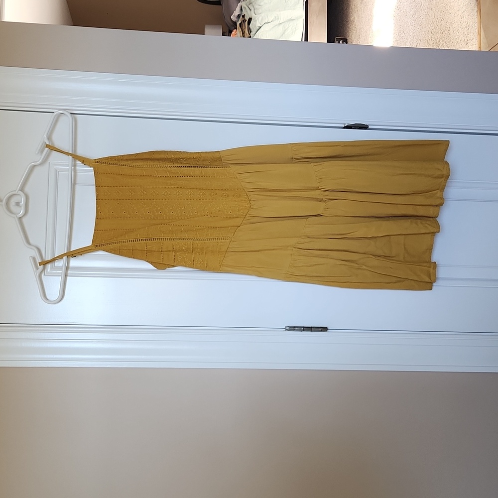 Wild Fable Mustard Dress - Picture 1 of 2